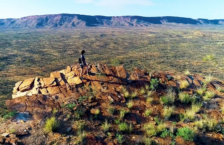 Hiking the Larapinta Trail