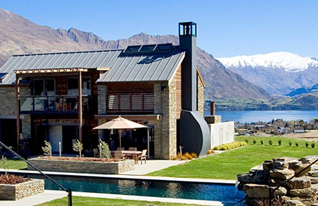 Tin Tub Luxury Lodge Lake Wanaka.