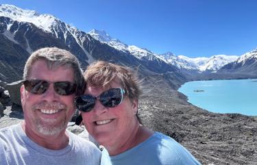 Tasman Glacier lake