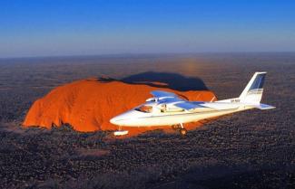 Scenic Flight over Ayres Rock