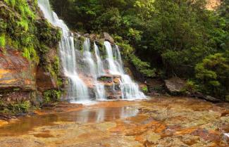 Blue Mountains waterfall