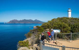 Cape Tourville lighthouse at Freycinet