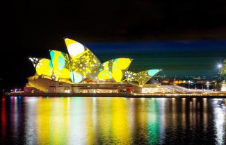 Sydney at night